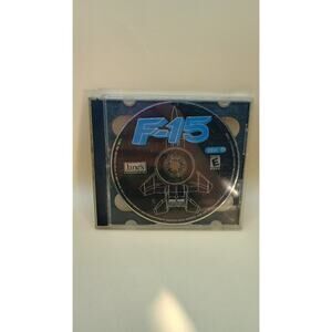 K - Jane's F-15 Flight Simulation Game for the PC 1998 PC CD-ROM-RARE-VINTAGE